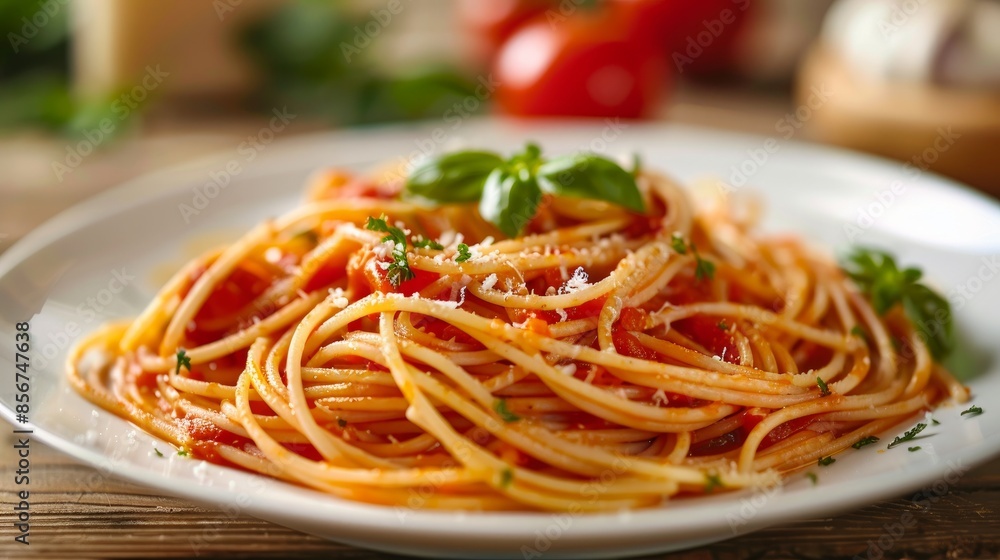 Savory pasta dish cooked in a classic Italian style sauce, ready in minutes Savory pasta dish cooked in a classic Italian style sauce, ready in minutes