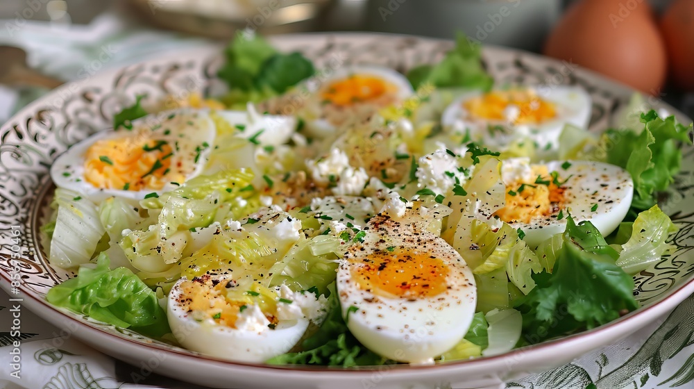 Egg and Lettuce Salad Egg and Lettuce Salad