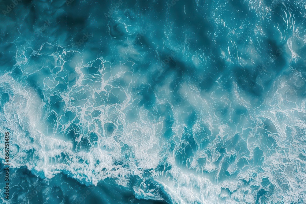mesmerizing aerial view of deep blue ocean waves vast and pure natural beauty seascape photograph mesmerizing aerial view of deep blue ocean waves vast and pure natural beauty seascape photograph