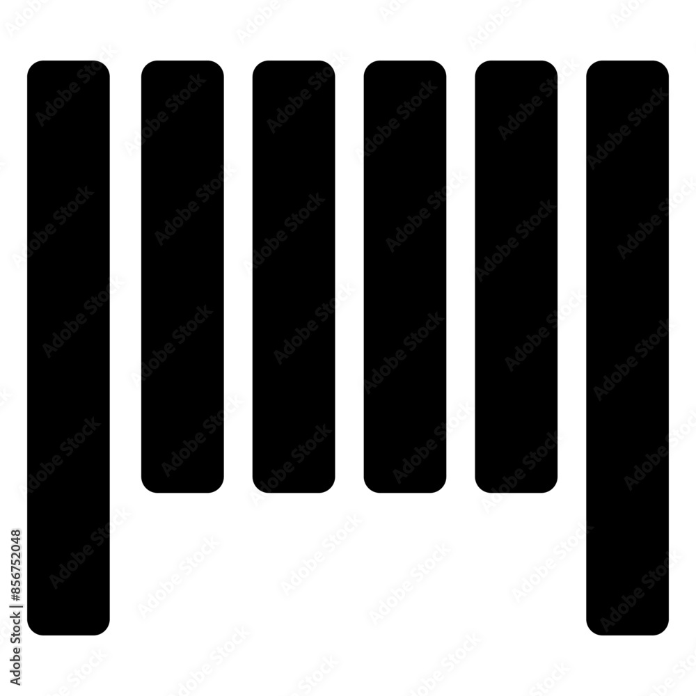 bar code glyph icon vector illustration isolated on white background bar code glyph icon vector illustration isolated on white background