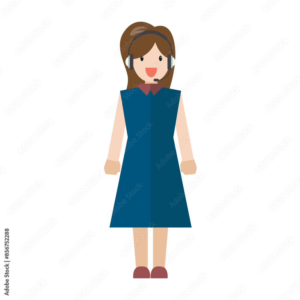 occupation profession people. Flat style illustration occupation profession people. Flat style illustration