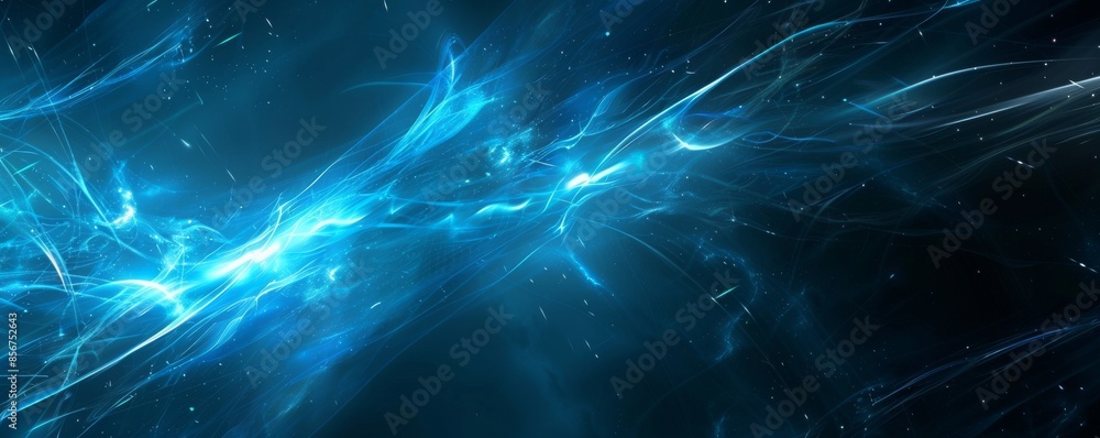 Light-up panoramic wave background design Light-up panoramic wave background design