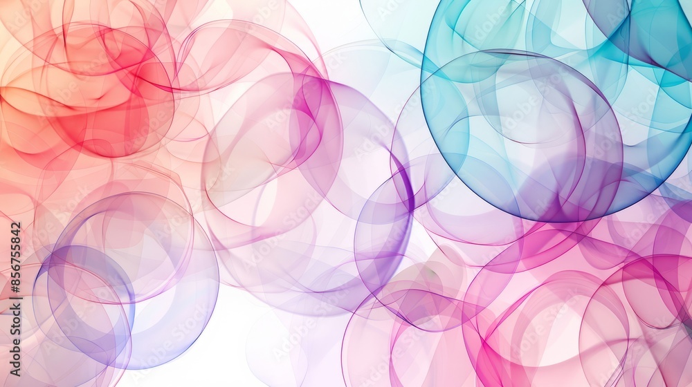 Gradient circle overlay, with a white background, features several translucent circles of varying sizes, each filled with a soft gradient color, overlapping slightly to create depth and interest. Gradient circle overlay, with a white background, features several translucent circles of varying sizes, each filled with a soft gradient color, overlapping slightly to create depth and interest.