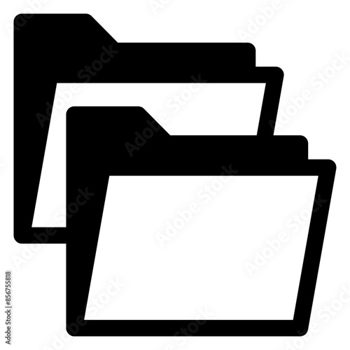 duplicate glyph  icon vector illustration isolated on white background
