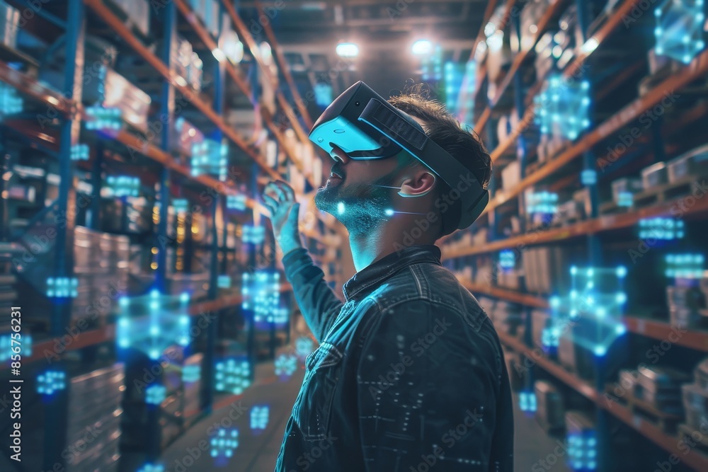 The architect who wears VR glasses is building the future of AI by creating a brilliant smart city The architect who wears VR glasses is building the future of AI by creating a brilliant smart city