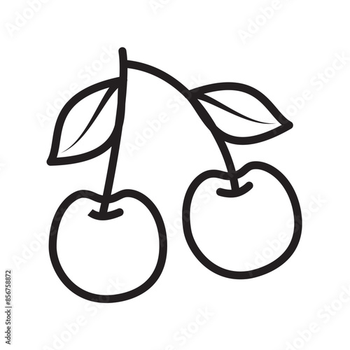 cheery icon design vector template