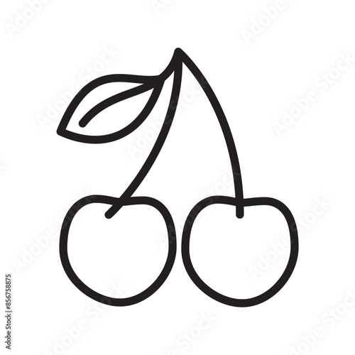 cheery icon design vector template