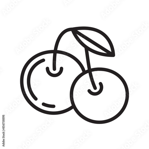 cheery icon design vector template