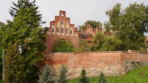 Teutonic castle in Sztum, Poland photo