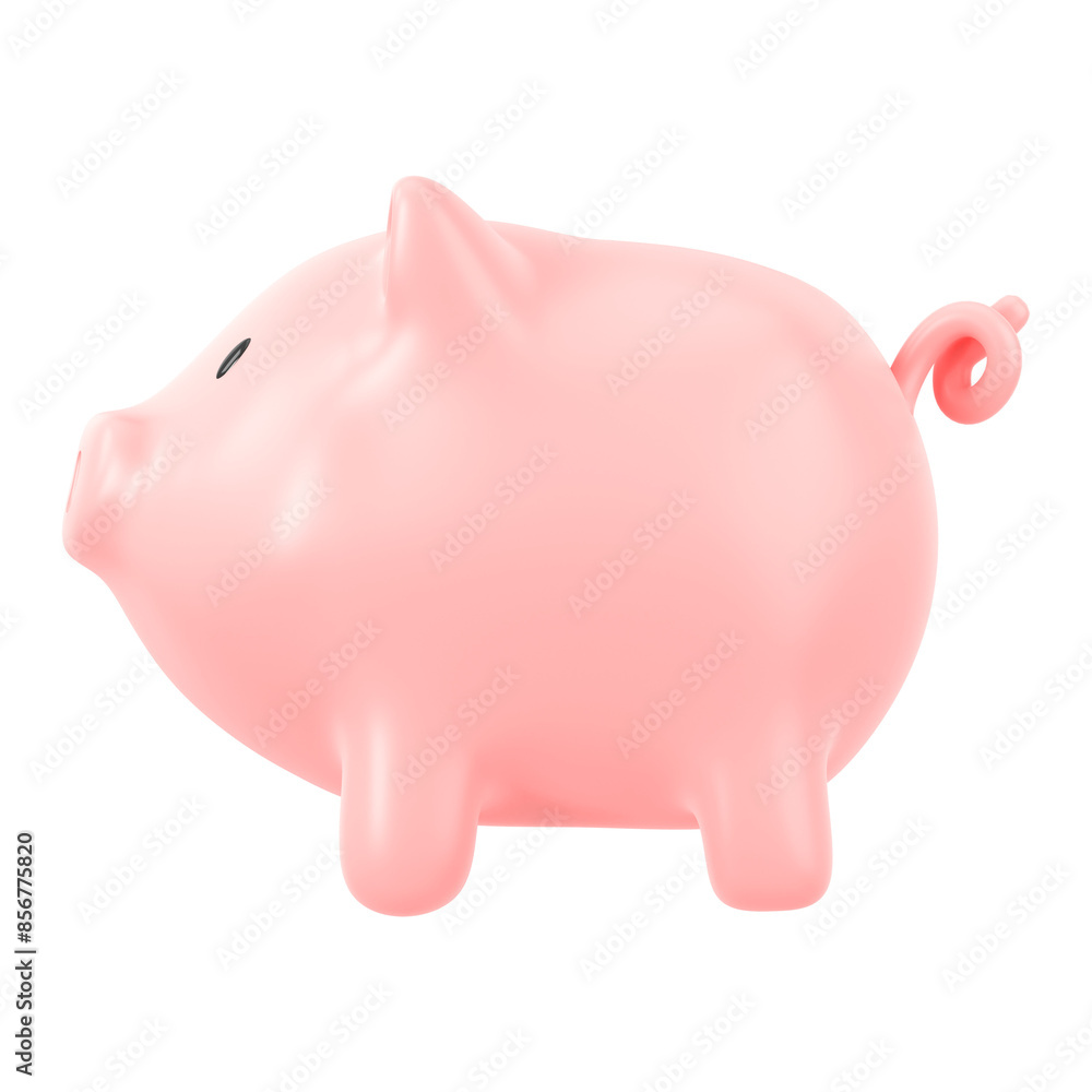 Piggy bank png 3D clipart, savings & finance graphic on transparent background Piggy bank png 3D clipart, savings & finance graphic on transparent background