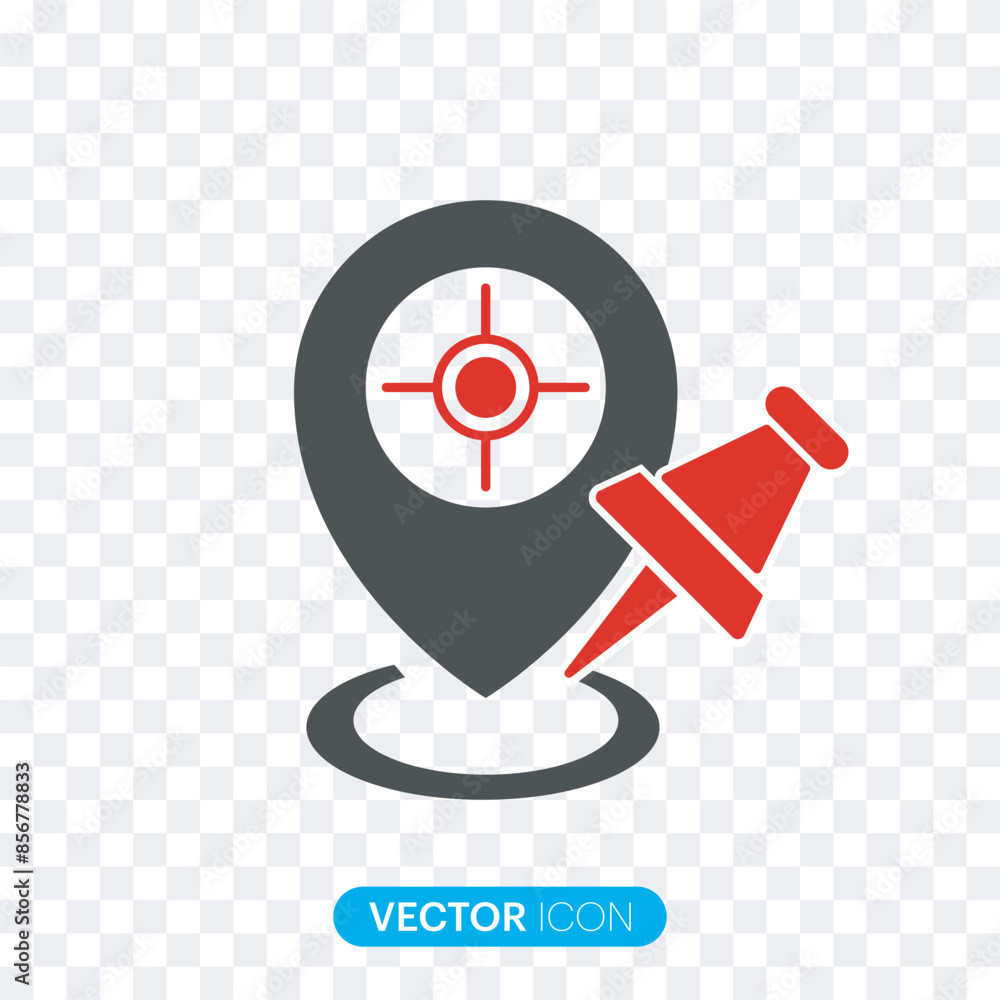 Location pin icon. Map marker pointer icon set. GPS location symbol collection. Map pointer isolated on a transparent background. vector illustration. Location pin icon. Map marker pointer icon set. GPS location symbol collection. Map pointer isolated on a transparent background. vector illustration.