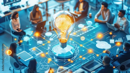 Emphasize the importance of continuous improvement with images of employees participating in training and development programs to enhance their skills and expertise.