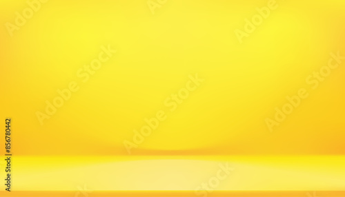 Wallpaper Mural Autumn background,Yellow Studio Wall Room with Spotlight and 3d Podium Display Floor for Fall Product Present,Empty Backdrop Template for Summer background with gradient platform,Vector banner Torontodigital.ca