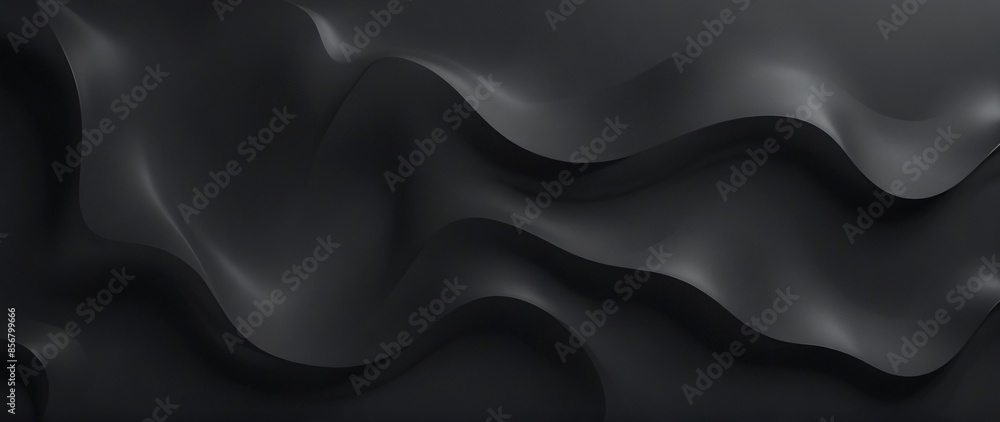Obraz premium black satin background