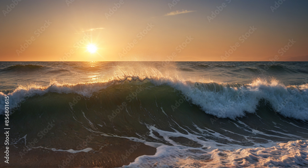 Fototapeta premium Futuristic Gradient Liquid Texture