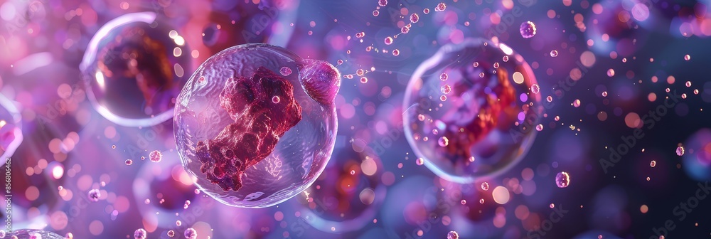 World map inside a bubble-like cell structure - A creative composition showing a world map encompassed within a bubble-like cell, blending concepts of biology and geography World map inside a bubble-like cell structure - A creative composition showing a world map encompassed within a bubble-like cell, blending concepts of biology and geography