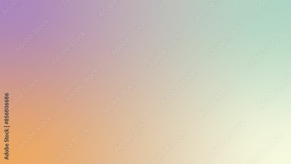 Fototapeta premium Smooth gradient background Pastel colors, Light color palette. Abstract gradient background illustration. Collection of gradient covers, banners, posters, page illustration design inspiration