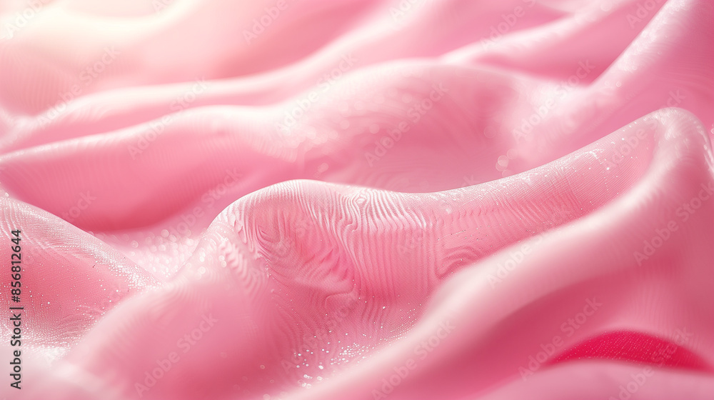 Soft Pink Velvet Fabric with Subtle Sparkles Soft Pink Velvet Fabric with Subtle Sparkles
