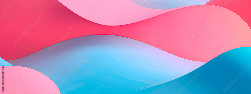 Minimal pink and blue abstract background with geometric graphic elements. Minimal pink and blue abstract background with geometric graphic elements.