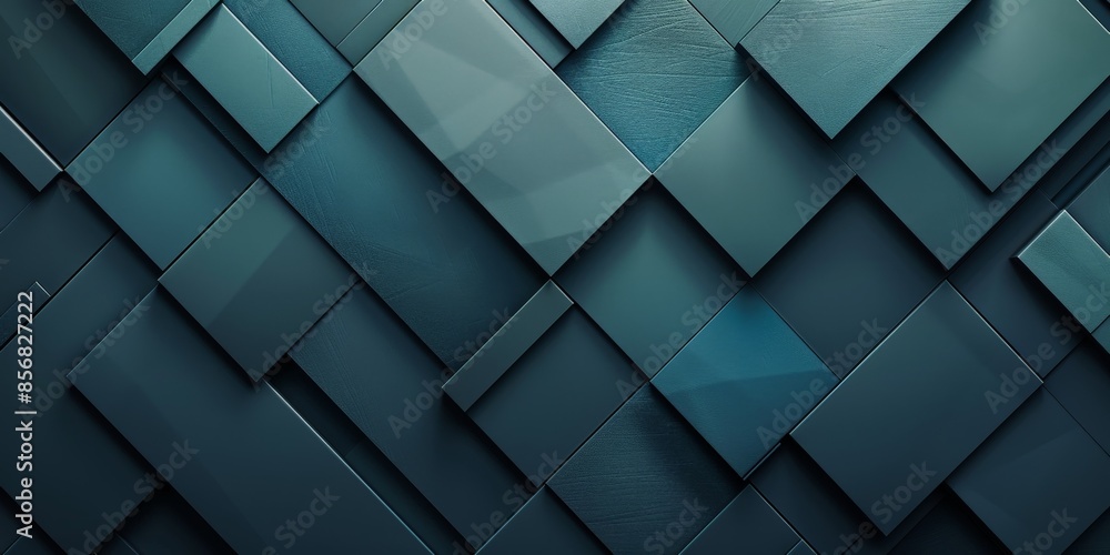 Abstract Teal Geometric Pattern Abstract Teal Geometric Pattern