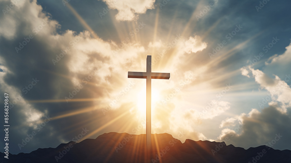 cross on the sky cross on the sky