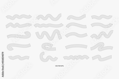 Abstract illustration, design, shape, circle, line, graphic, art, bacteria, virus, icon, germ, plankton, parasite, biology, sperm, and graphic element vector