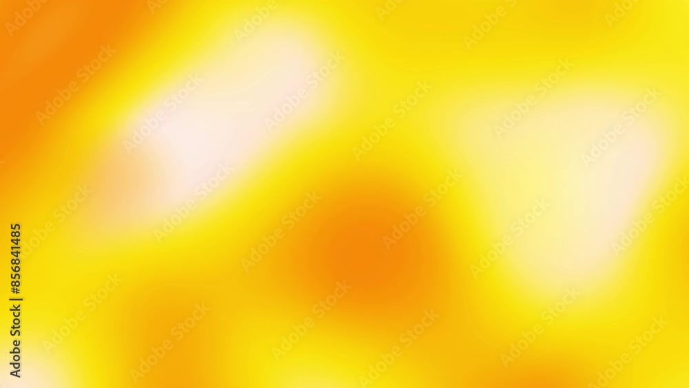 Abstract motion background. Gradient shades of yellow with seamless loop Abstract motion background. Gradient shades of yellow with seamless loop