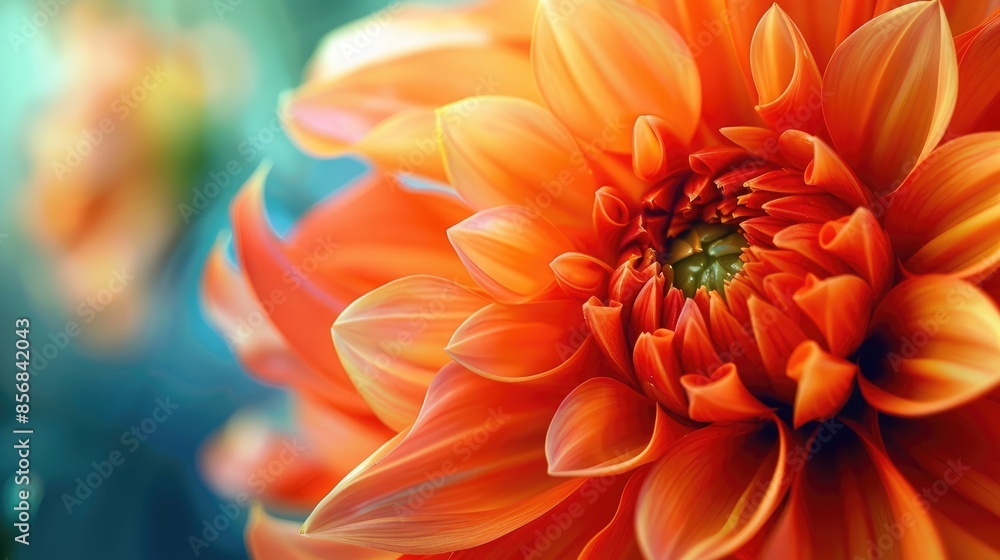 Close up of a beautiful vibrant flower Close up of a beautiful vibrant flower