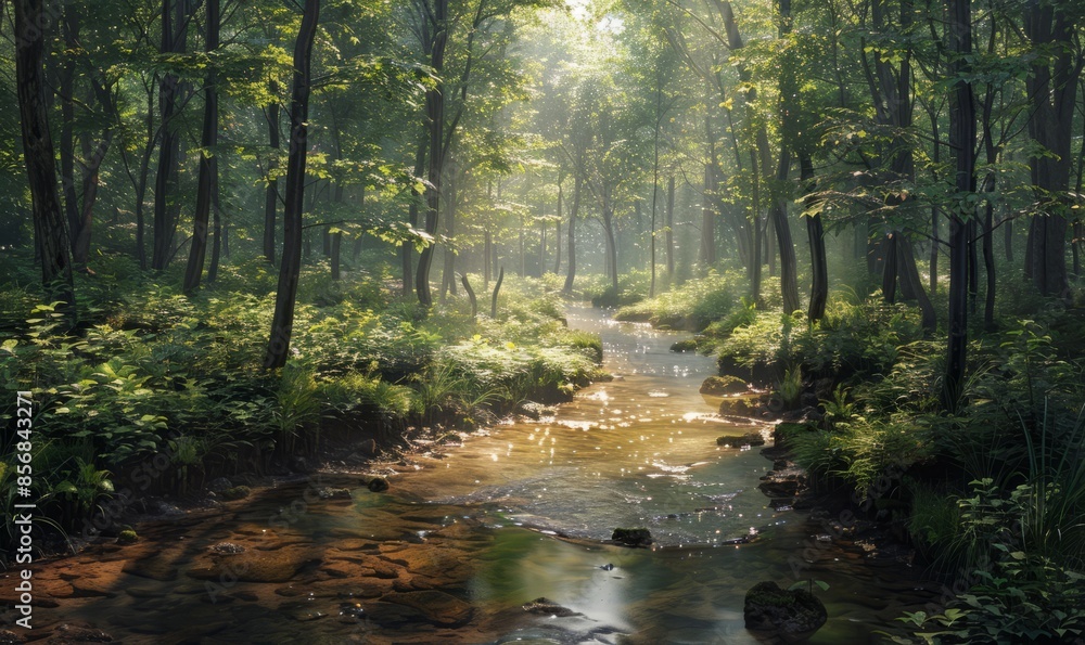 Obraz premium Cool stream