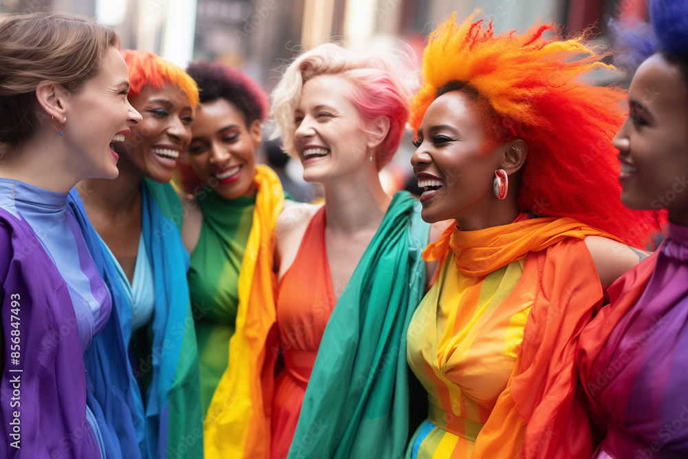 Rainbow Smiles: A Celebration of Unity and Resilience Rainbow Smiles: A Celebration of Unity and Resilience