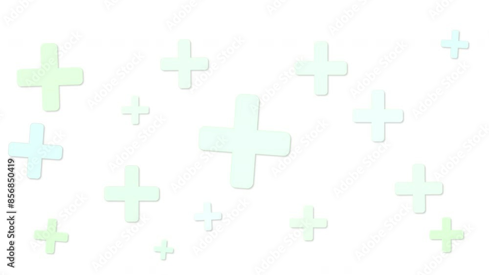 Plus signs, crosses animated background. Seamless looped. Plus signs, crosses animated background. Seamless looped.