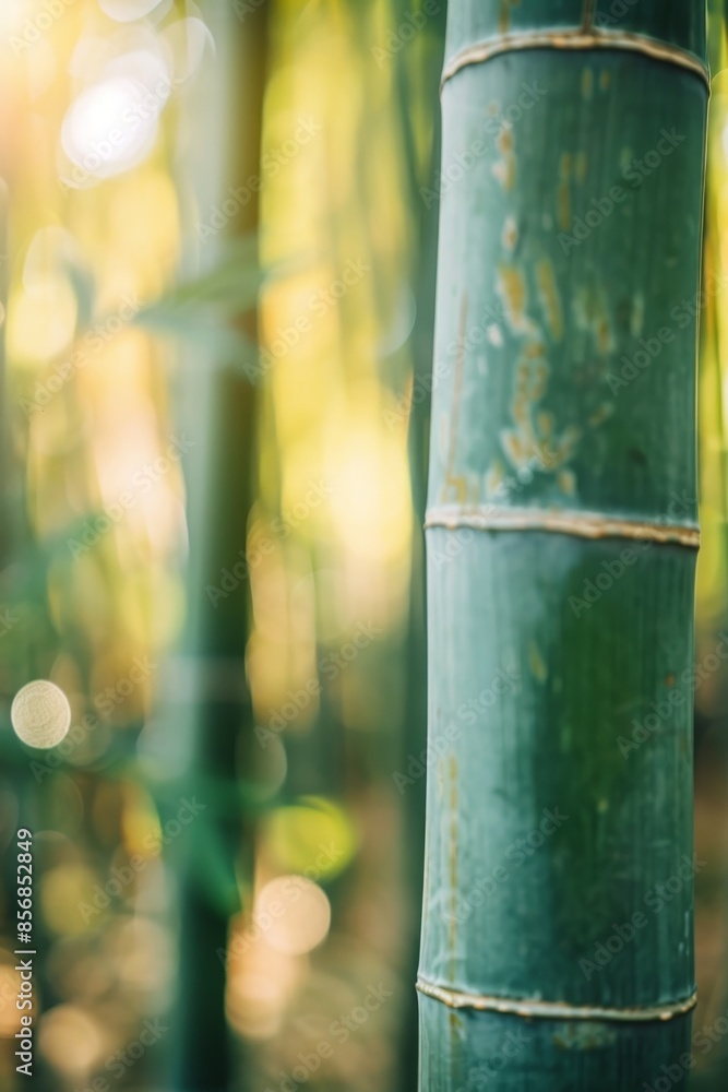 Close up of vibrant green bamboo stalks showcasing intricate textures and natural beauty Close up of vibrant green bamboo stalks showcasing intricate textures and natural beauty