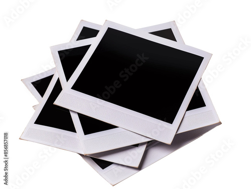 Polaroid Instant Frame Film Photo PNG Transparent Background