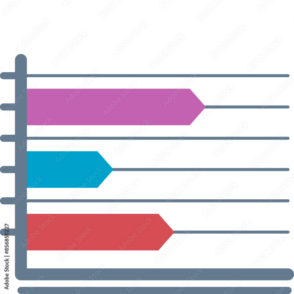 Increasing Bar Graph Icon Increasing Bar Graph Icon