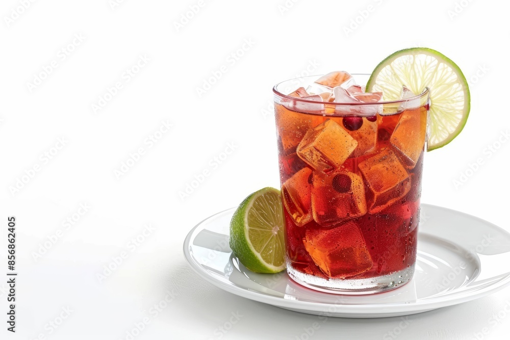 Refreshing Cape Codder Cocktail with Citrus Garnish and Cranberry Juice Refreshing Cape Codder Cocktail with Citrus Garnish and Cranberry Juice