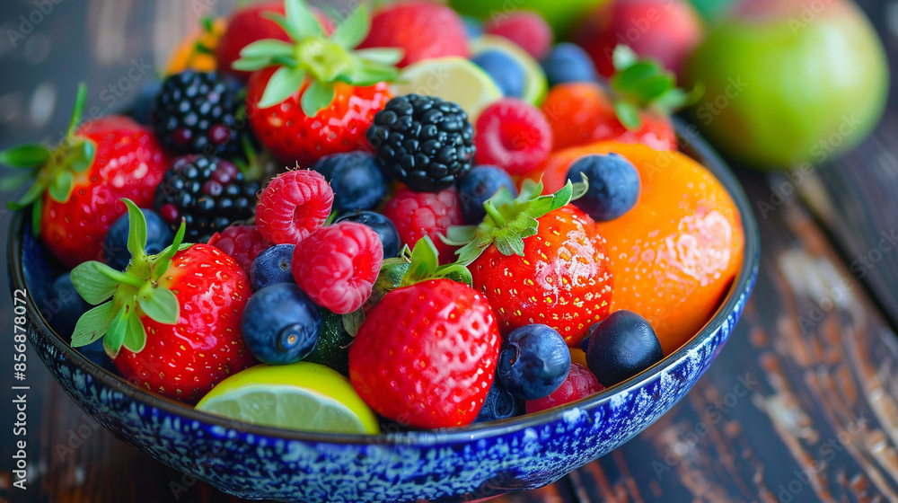 Healthy salad with fruits. Proper nutrition. Diet menu. Flat layout. View from above. Healthy salad with fruits. Proper nutrition. Diet menu. Flat layout. View from above.