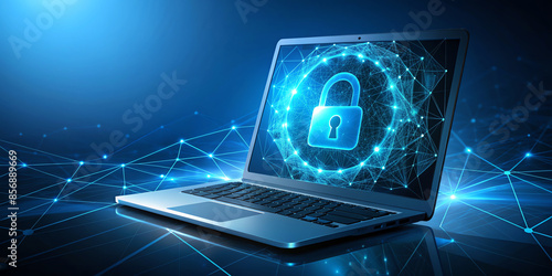 Wallpaper Mural laptop with code on screen Torontodigital.ca