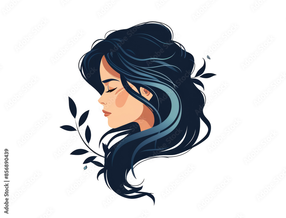 Beautiful Girl on transparent Beautiful Girl on transparent
