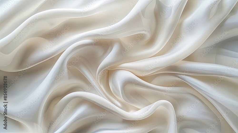 Soft Elegance A smooth, blurred abstract background featuring a white fabric texture, ideal for creating a soft and elegant visual aesthetic Soft Elegance A smooth, blurred abstract background featuring a white fabric texture, ideal for creating a soft and elegant visual aesthetic