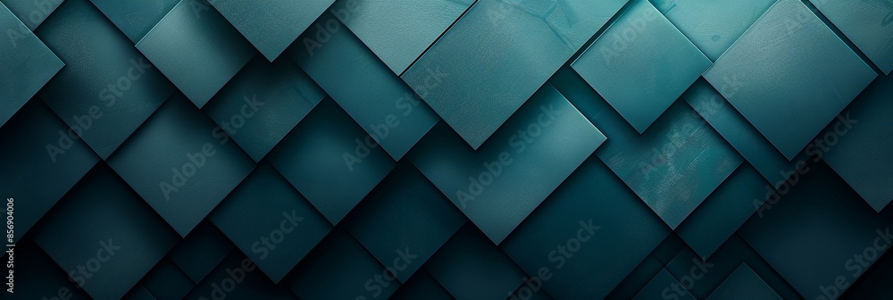 Abstract Teal Geometric Pattern Abstract Teal Geometric Pattern