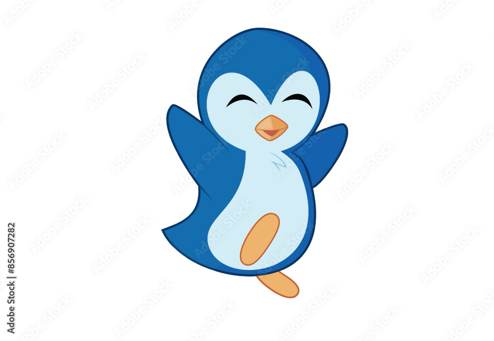 Obraz premium cute penguin