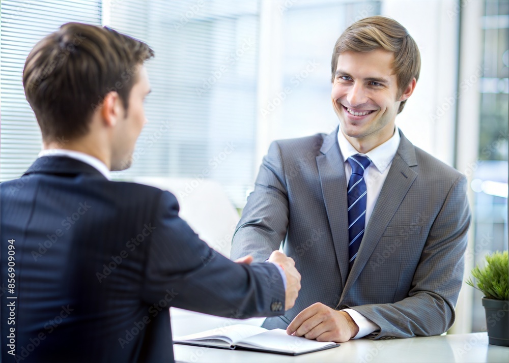 custom made wallpaper toronto digitaltwo businessmen shaking hands