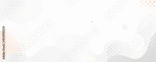 ライトグレーの背景にシンプルな幾何学模様