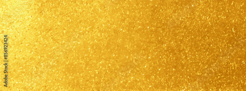 Realistic vector golden background. Shiny gold horizontal backdrop. Glittering backround. Shining luxury banner template. Shimmer backdrop