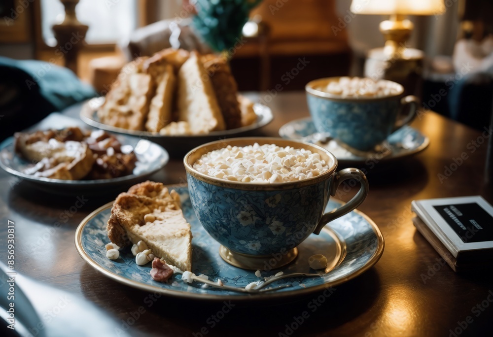 cup of coffee and cookies cup of coffee and cookies