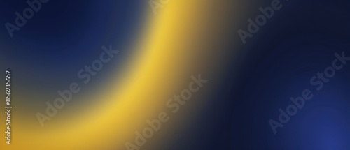 abstract navy blue and yellow flowing background illustration