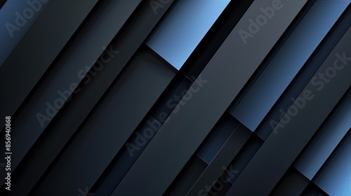 Mesmerizing Black and Blue Stripes for Website Design