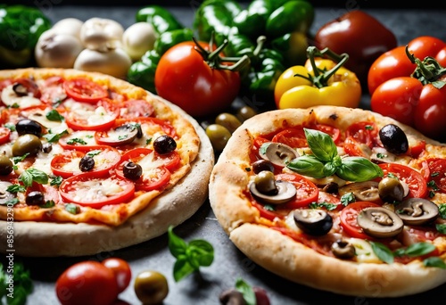 Create culinary masterpieces with these pizza ingredients: your dishes will be unique. 