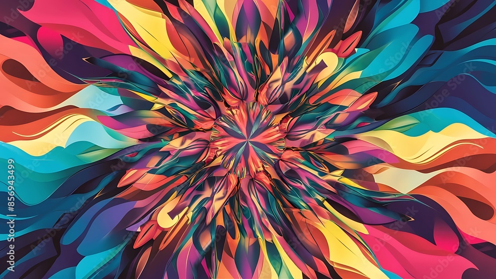 Obraz premium Colorful abstract background
