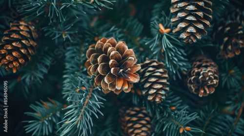 Close proximity of healing pine cones and balsam